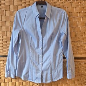 Jones New York Light Blue Women's Blouse